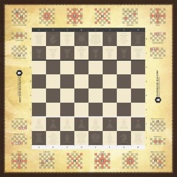 Tapis echecs pedagogique