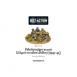 Bolt action - fallschirmjager 10.5cm LG40/1 recoilless gun