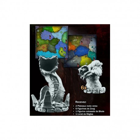 Cthulhu wars cartes contrées du rêve
