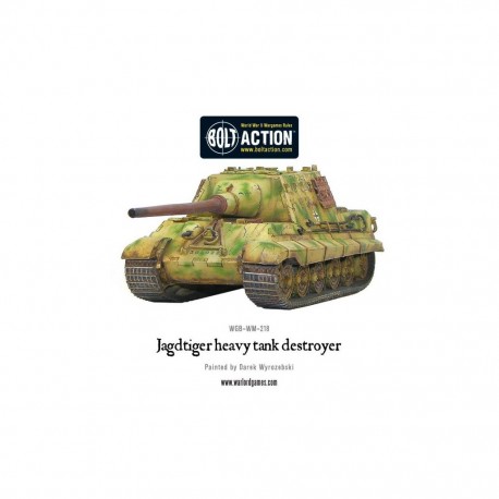 Bolt action - Jagdtiger heavy tank destroyer