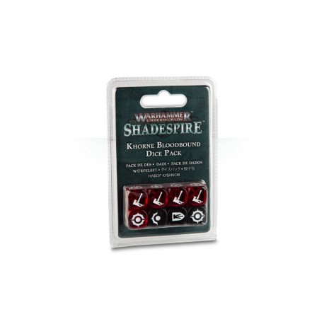 Khorne bloodbound dice pack 