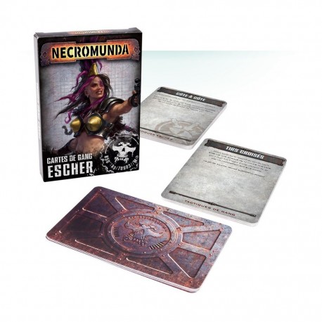 Necromunda - cartes de gang esher 