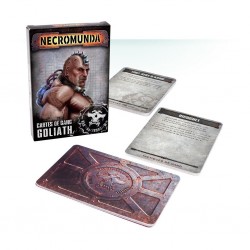 Necromunda - cartes de gang goliath 