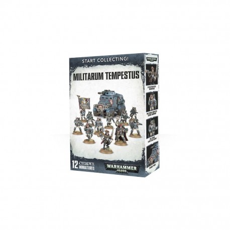 Start collecting ! militarum tempestus