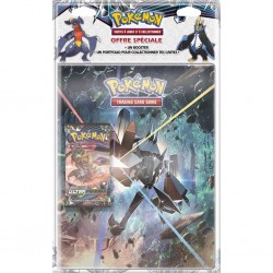 Pack cahier range-cartes + Booster Pokémon Soleil & Lune 5