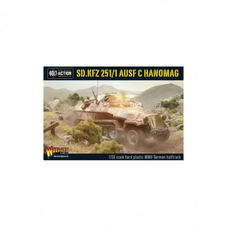 Bolt action - Sd.kfz 251 C hanomag (plastic)