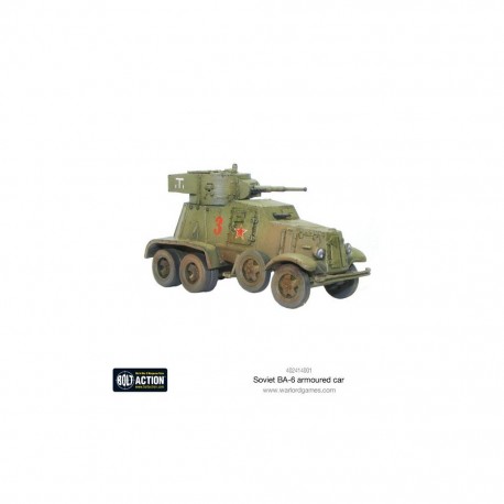 Bolt action - ba-6 armoured car