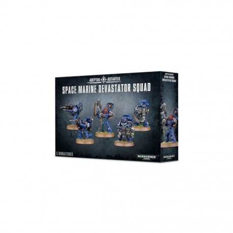 Adeptus Astartes Space marines devastator squad 