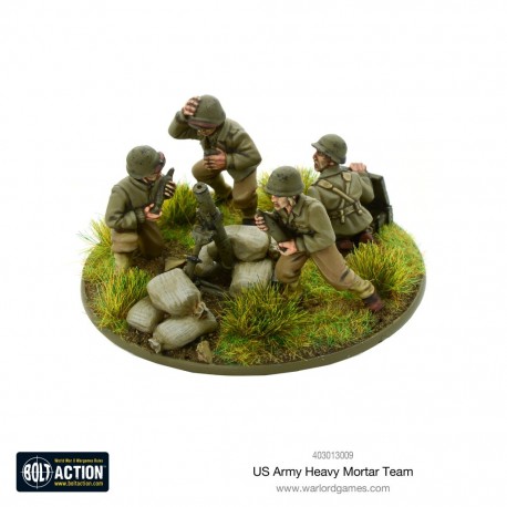 Bolt action us army heavy mortar team