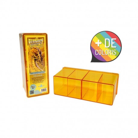 Dragon shield boite de rangement 4c Silver