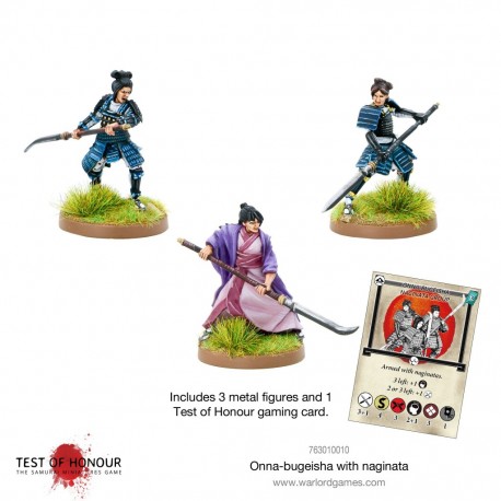 Test of honour - Onna-bugeisha with naginata