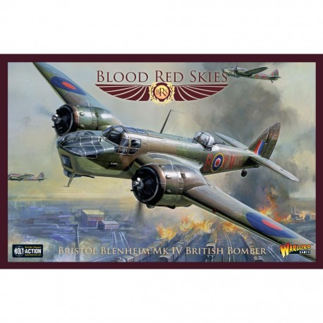 BRS - Bristol Bleinheim Mk IV British bomber