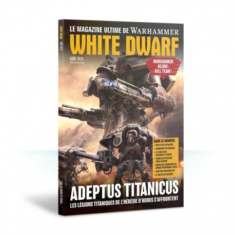 White dwarf aout 2018