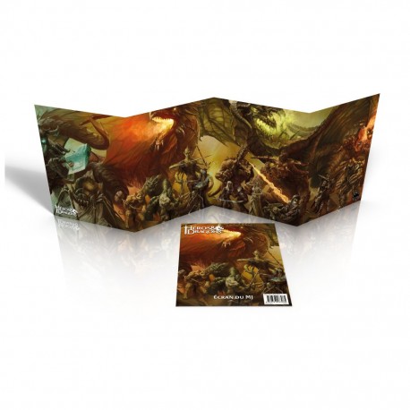 Heros & dragons - ecran du MJ