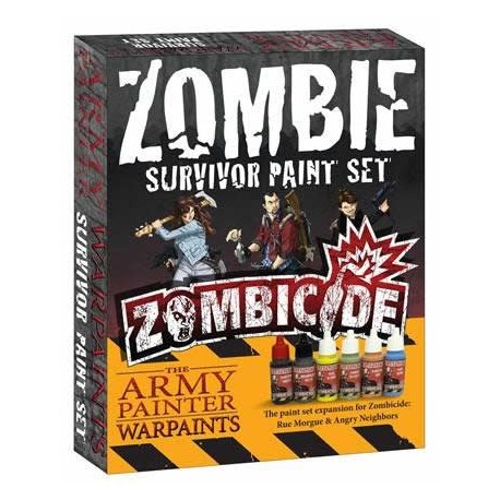 ZOMBICIDE ZOMBIE SURVIVOR PAINT SET