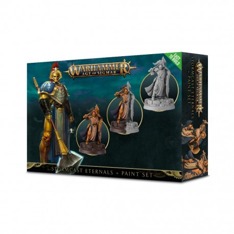 Stormcast eternal + paint set