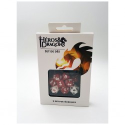 Heros & dragons - set de des 