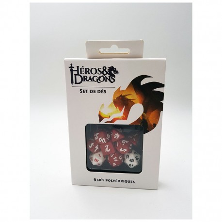Heros & dragons - set de des 
