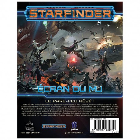 Starfinder - ecran du MJ
