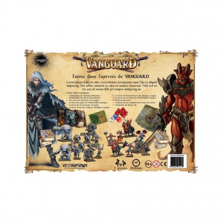 Vanguard - starter alliance du nord vs forces des abysses