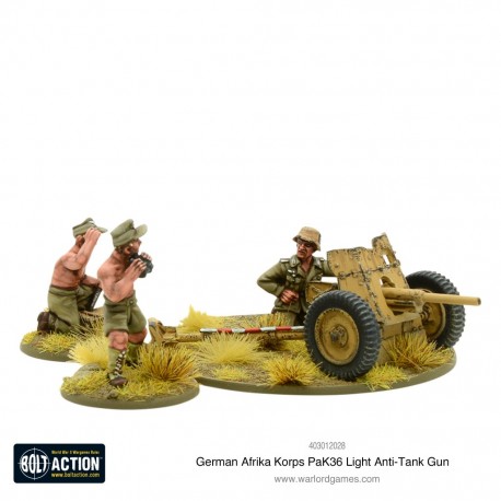 Bolt action Afrika corps pak 36 light anti tank gun