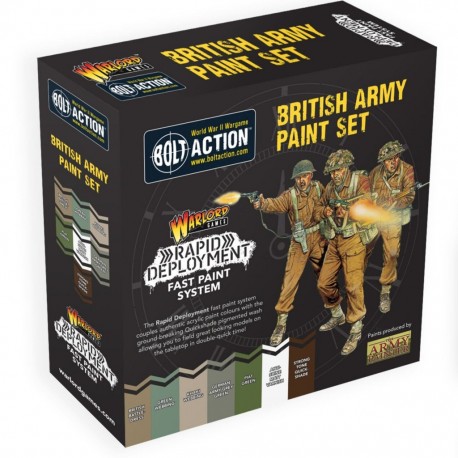 Bolt action british paint set