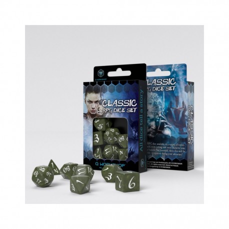 QW - classic rpg olive & white