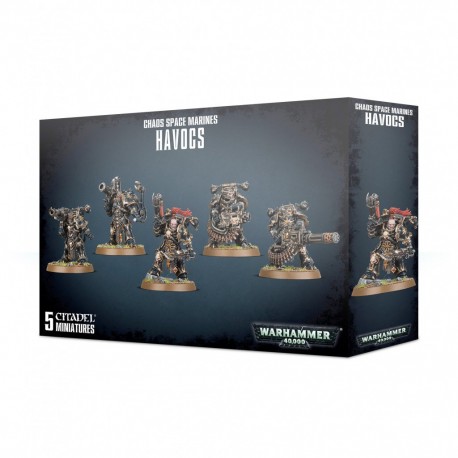 Chaos space marines havocs