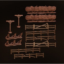 TerrainCrate - fences & hedgerows