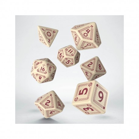 QW - runequest beige & burgundy