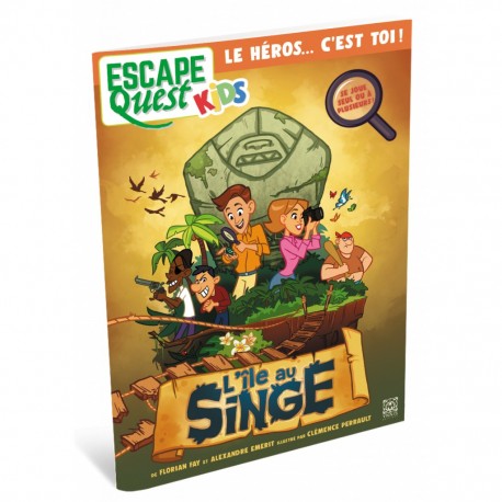 Escape quest kids - l ile au singe