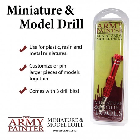 Miniature and model drill