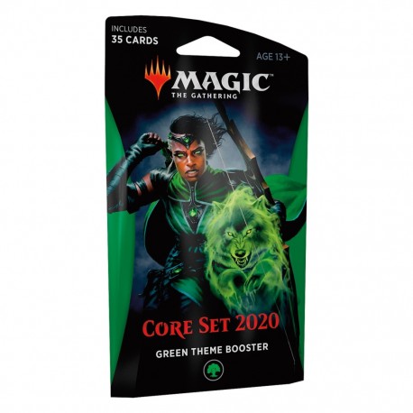 MTG core set 2020 theme booster green
