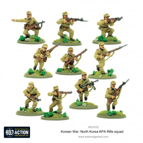 Bolt action - north korean kpa rifle squad