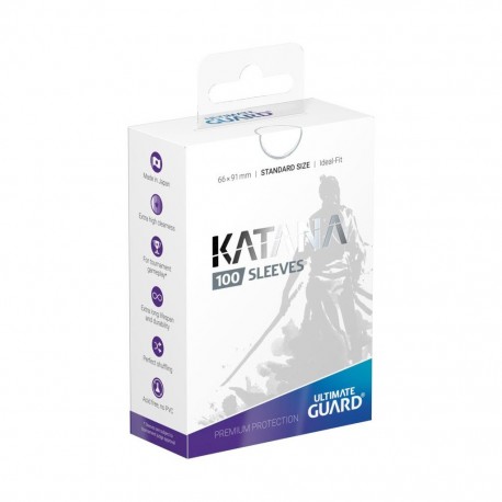 Deck protector - UG katana - blanc