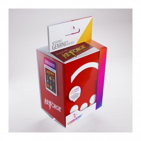 Keyforge gemini red deck box