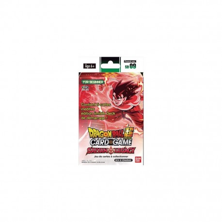 Dragon ball super JCC old - SD09 - the sayan legacy starter deck