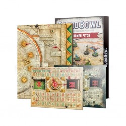Blood bowl old - lizardmen pitch