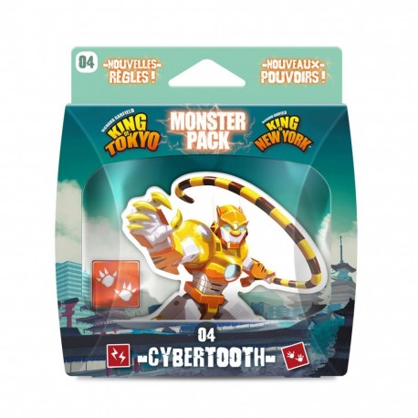 King of tokyo - cybertooth - monster pack