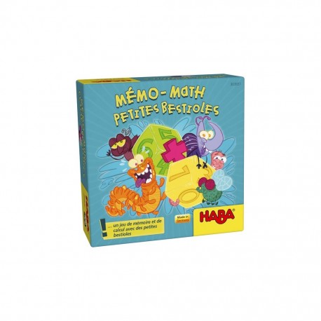 Memo-math petites bestioles FR EN D NL ES IT