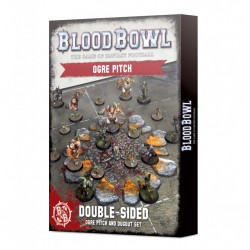 Blood bowl old - ogre pitch and dugout