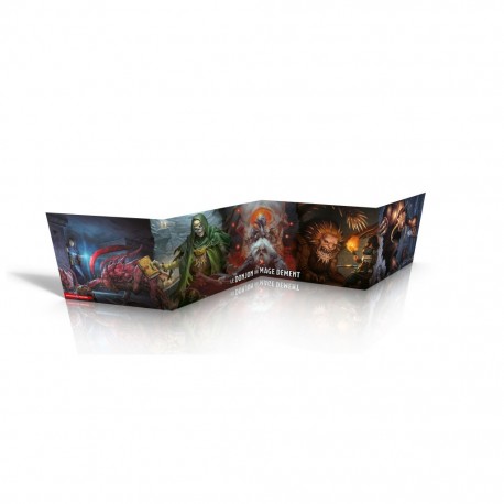 Dungeons & dragons old - 5 old - donjon du mage dement - ecran