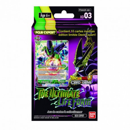 Dragon ball super JCC old - XD03 - The ultimate Lifeform expert deck