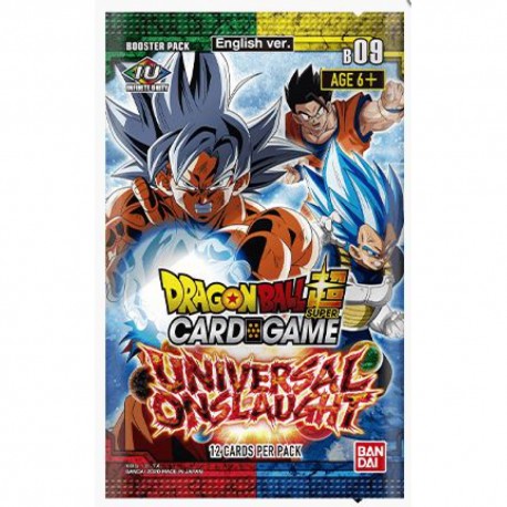Dragon ball super JCC old - B09 - Universal Onslaught Booster