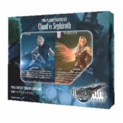 Final fantasy old - cloud vs sephiroth - set de demarrage deux joueurs