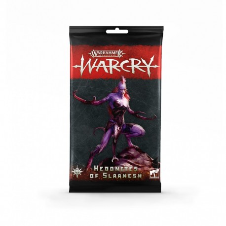 Warcry - hedonites of slaanesh cards