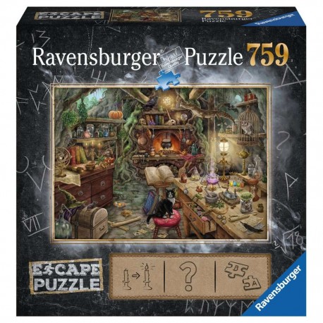 Escape puzzle - la cuisine de sorciere - 759 pieces