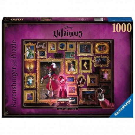 Puzzle - villainous - capitaine crochet - 1000 pieces