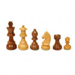 Pieces echecs staunton buis / palissandre n°3