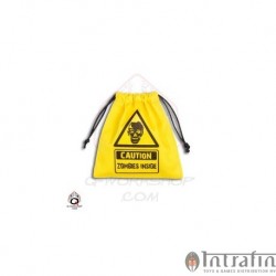 QW - zombie yellow dice bag